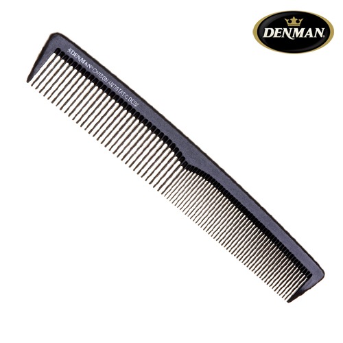 [DENMAN] 덴맨 CARBON ANTISTATIC COMB(카본 콤보 커트빗) DC02(Small dressing comb)