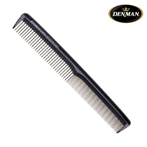 [DENMAN] 덴맨 CARBON ANTISTATIC COMB(카본 콤보 커트빗) DC08(Barbering comb)