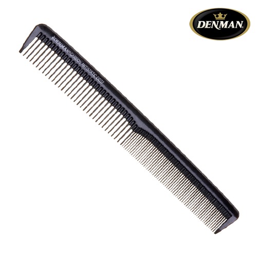 [DENMAN] 덴맨 CARBON ANTISTATIC COMB(카본 콤보 커트빗) DC07(Small setting comb)