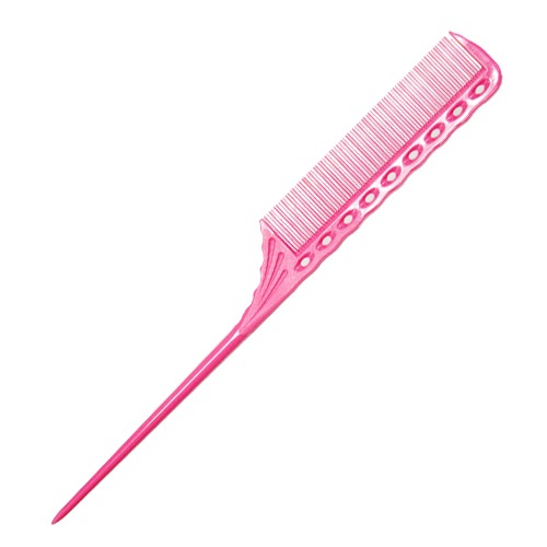 [Y.S.PARK] 빽콤 꼬리빗(Back Combing Wet Updo Comb) YS-115 핑크(Pink) 215mm