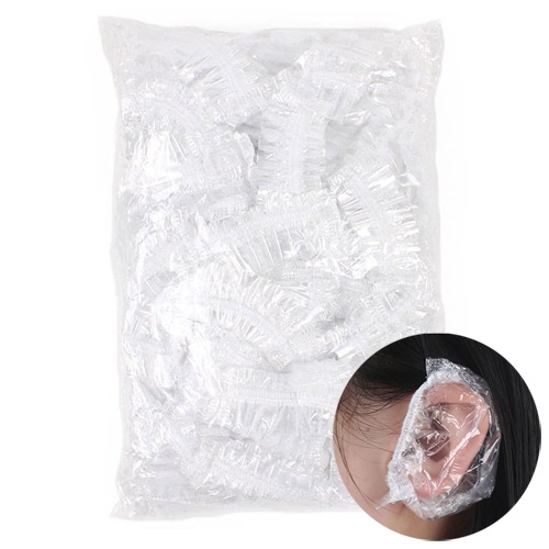 [DDY] 일회용 위생 비닐 귀마개(귀덮개) 1팩(100개)