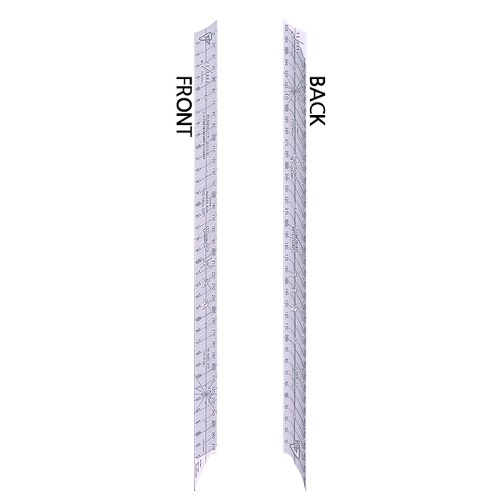 [Y.S.PARK] 헤드핏룰러 YA-RS60°- 370 大（각도60도）Head Fit Ruler