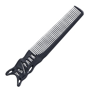 [Y.S.PARK] 짧은 헤어 디자인 빗(Short Hair Design Comb) YS-209 카본 블랙(Carbon Black) 205mm