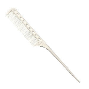 [Y.S.PARK] 빽콤 꼬리빗(Back Combing Wet Updo Comb) YS-115 화이트(White) 215mm